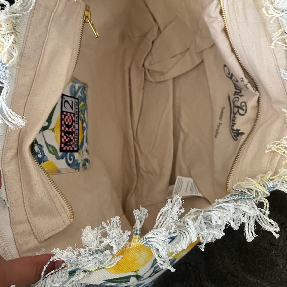 Lemon Print Tote Bag - Picture 4 of 6